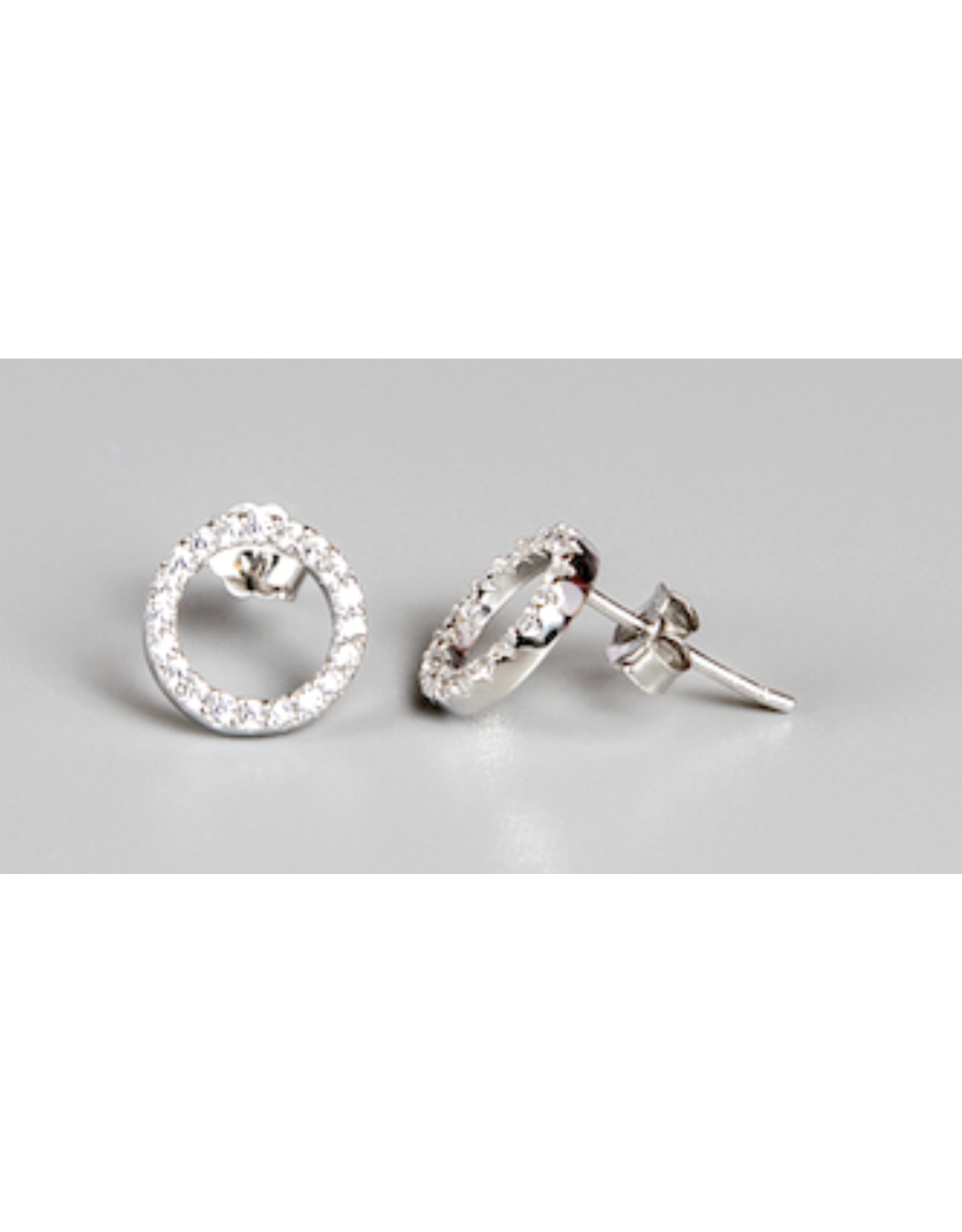 Meghan Browne Sydney 18K Gold Round Diamond