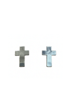 Meghan Browne Zeal Silver Cross Post Earring