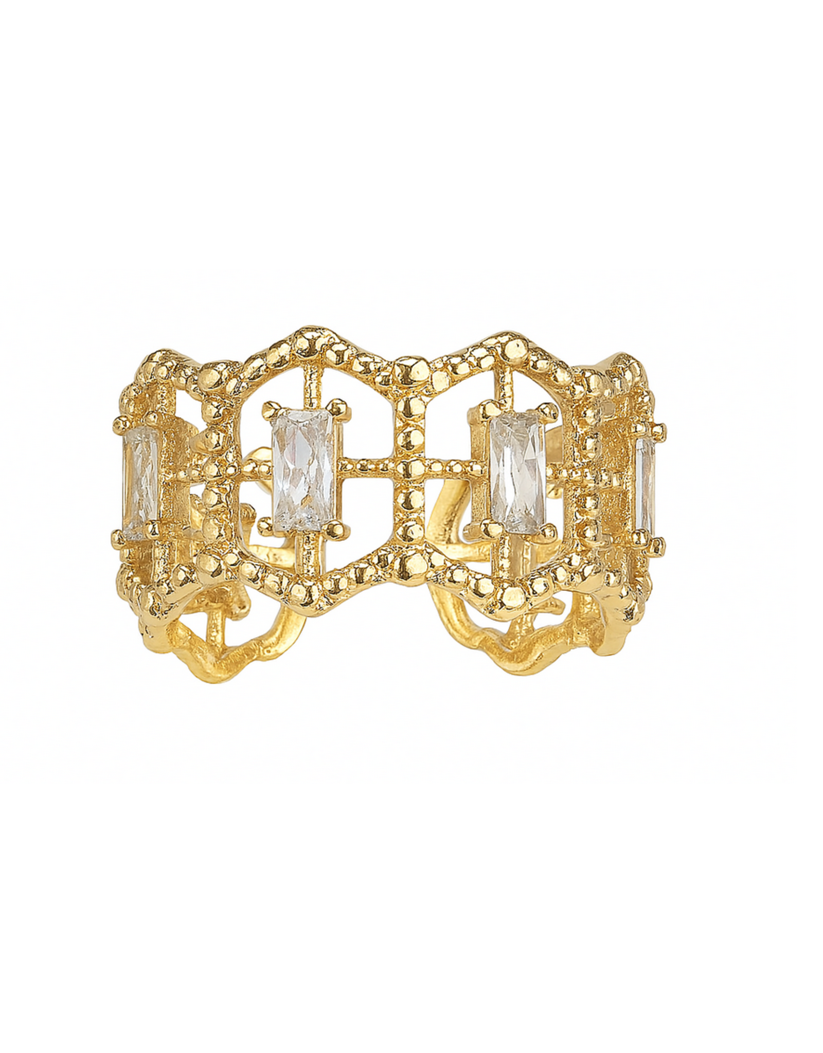 Meghan Browne Mix Gold Ring