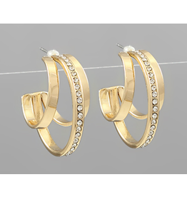 Golden Stella Golden Glow Hoops