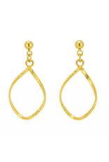 Golden Stella Elena Twisted Gold Dangle