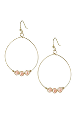 Golden Stella Arlie Gold & Pearl Dangle