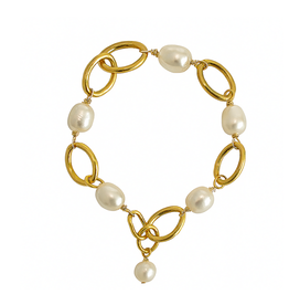 Maryna Pearl Grace Link Bracelet