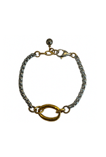 Maryna Linked Grace Two-Tone Bracelet