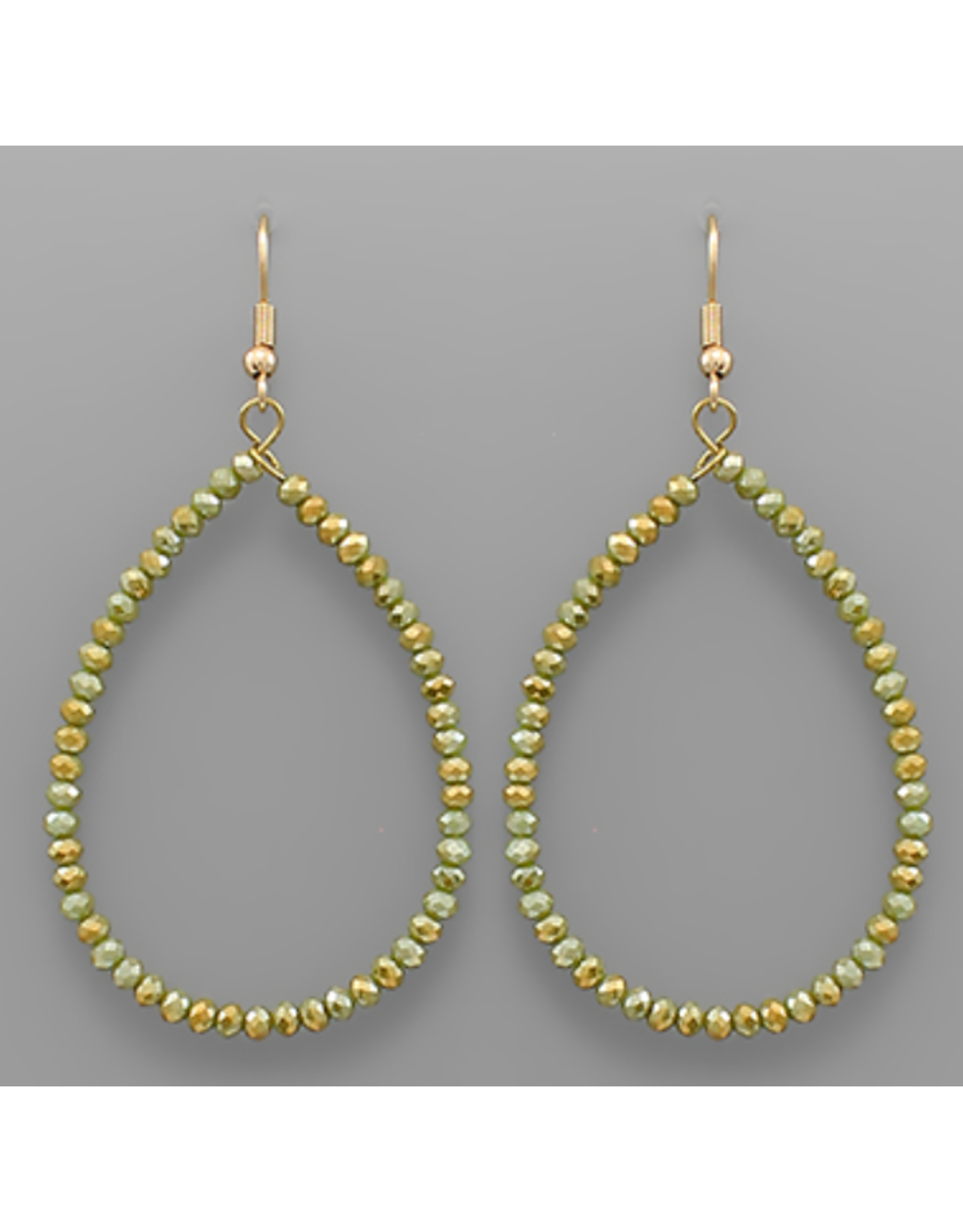 Golden Stella Zera Crystal Earrings