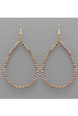 Golden Stella Zera Crystal Earrings