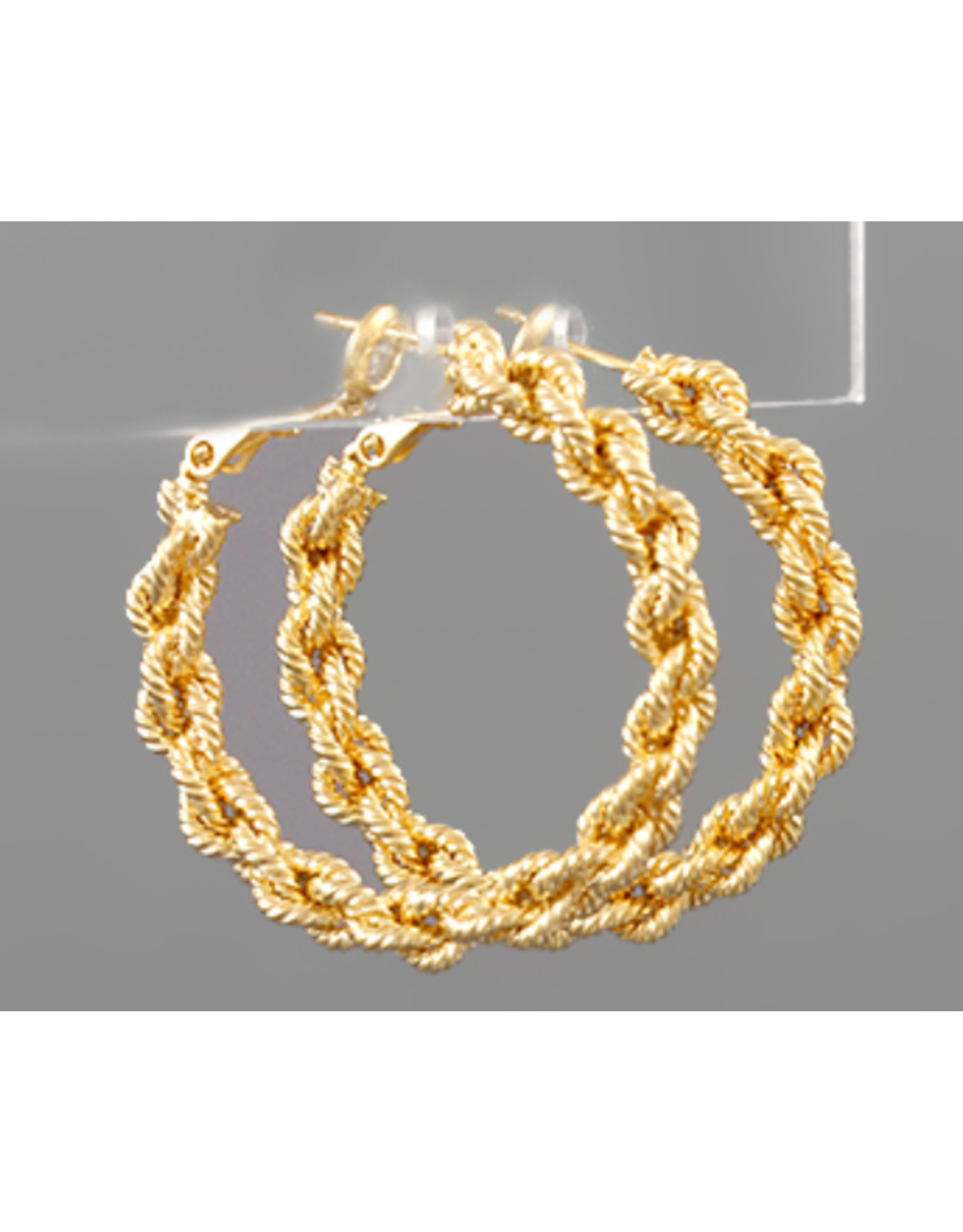 Golden Stella Mia Golden Rope Hoop