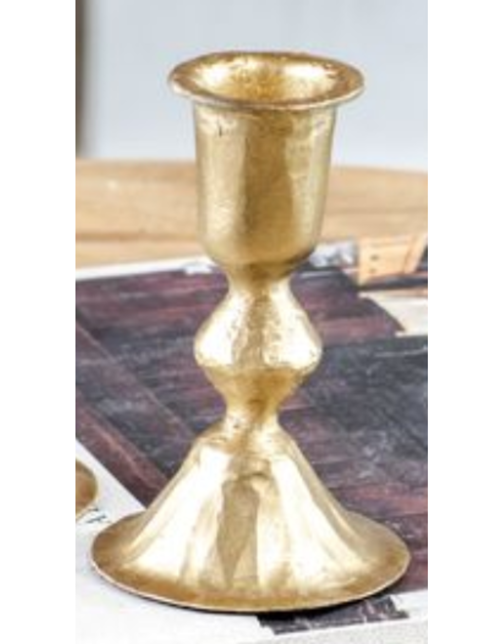 PD Home & Garden 4.5" Lia Brushed Gold Taper