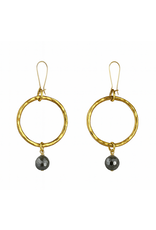 Maryna Midnight Glow Hoop Earrings