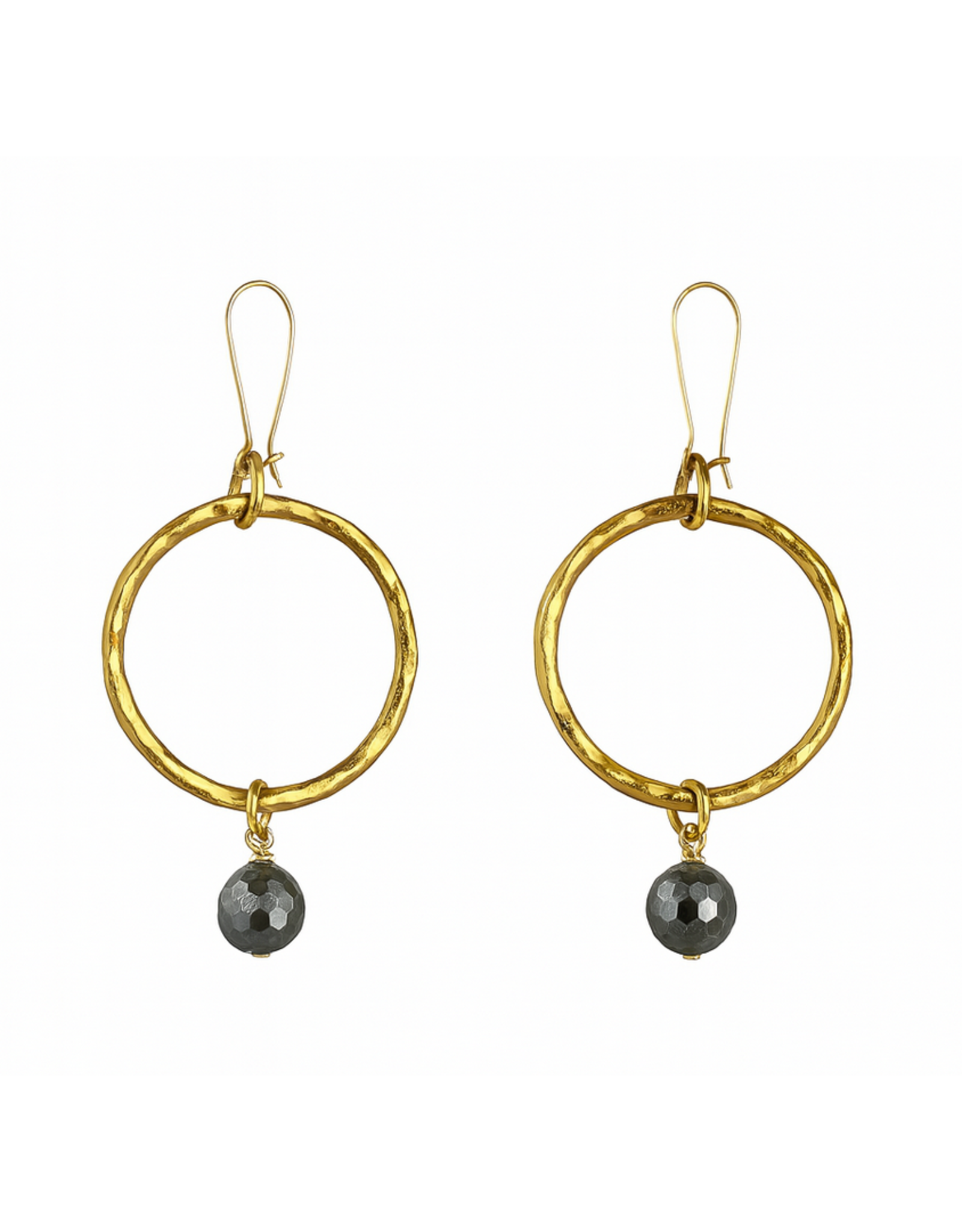 Maryna Midnight Glow Hoop Earrings