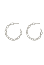 Golden Stella Linked Up Hoops