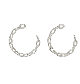 Golden Stella Linked Up Hoops