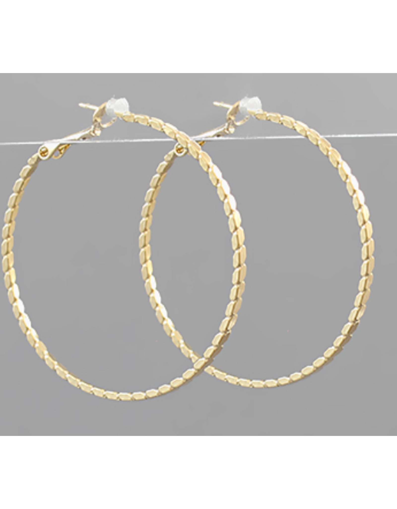 Golden Stella Lora Gold Hoop