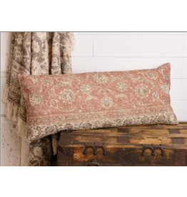 audreys Antique Rug Slub Lumbar Pillow