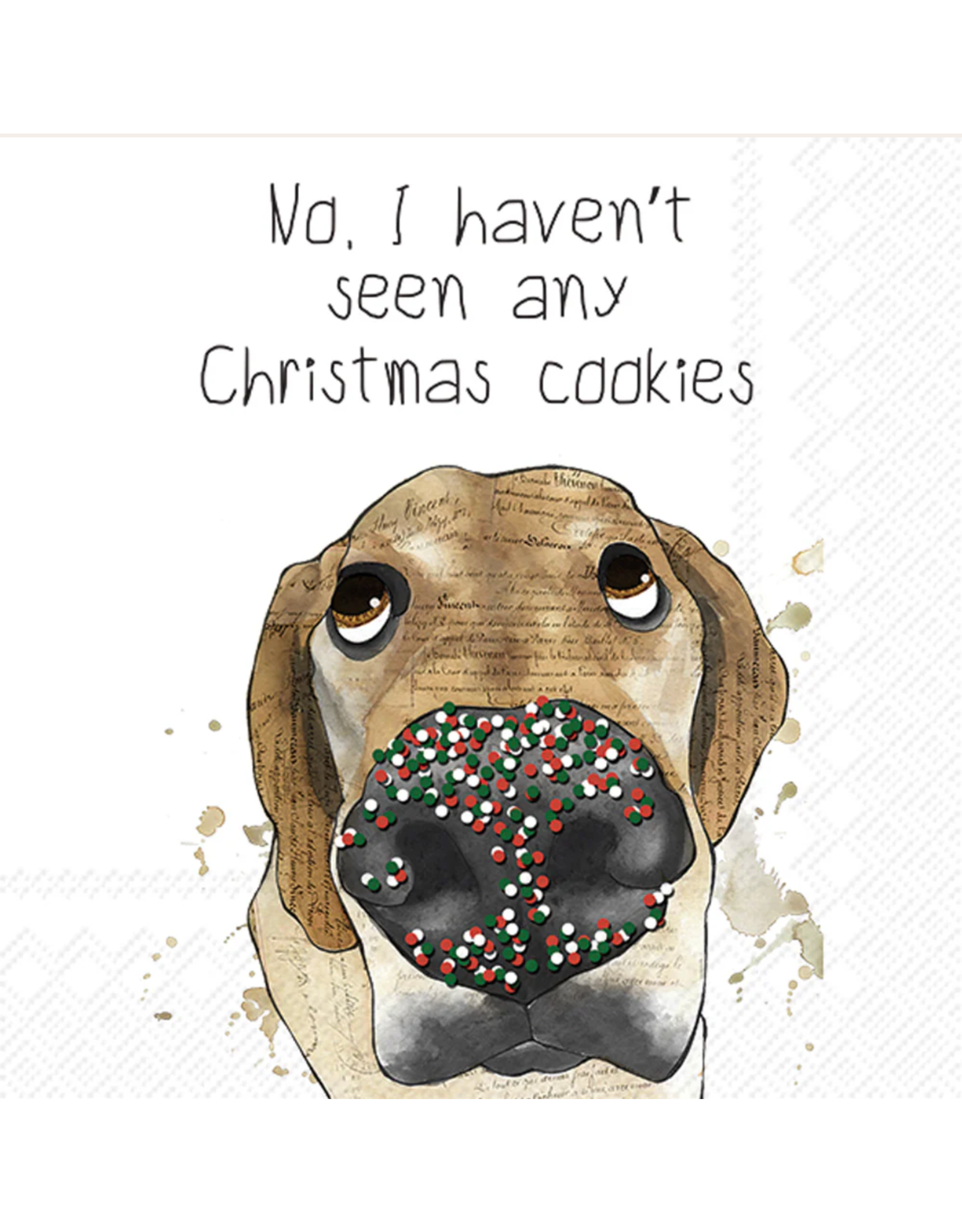 Boston International Christmas Cocktail Napkins