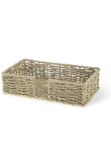 Boston International Seagrass Guest Towel Caddy
