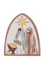Glory Haus Nativity Wood Block