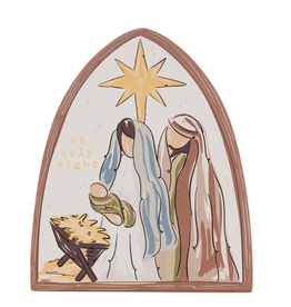 Glory Haus Nativity Wood Block