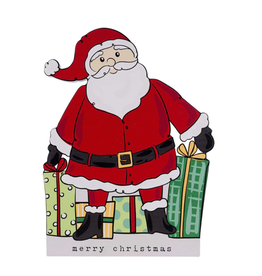 Glory Haus Standing Santa Wood Cutout