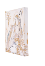 Glory Haus Neutral Nativity Canvas