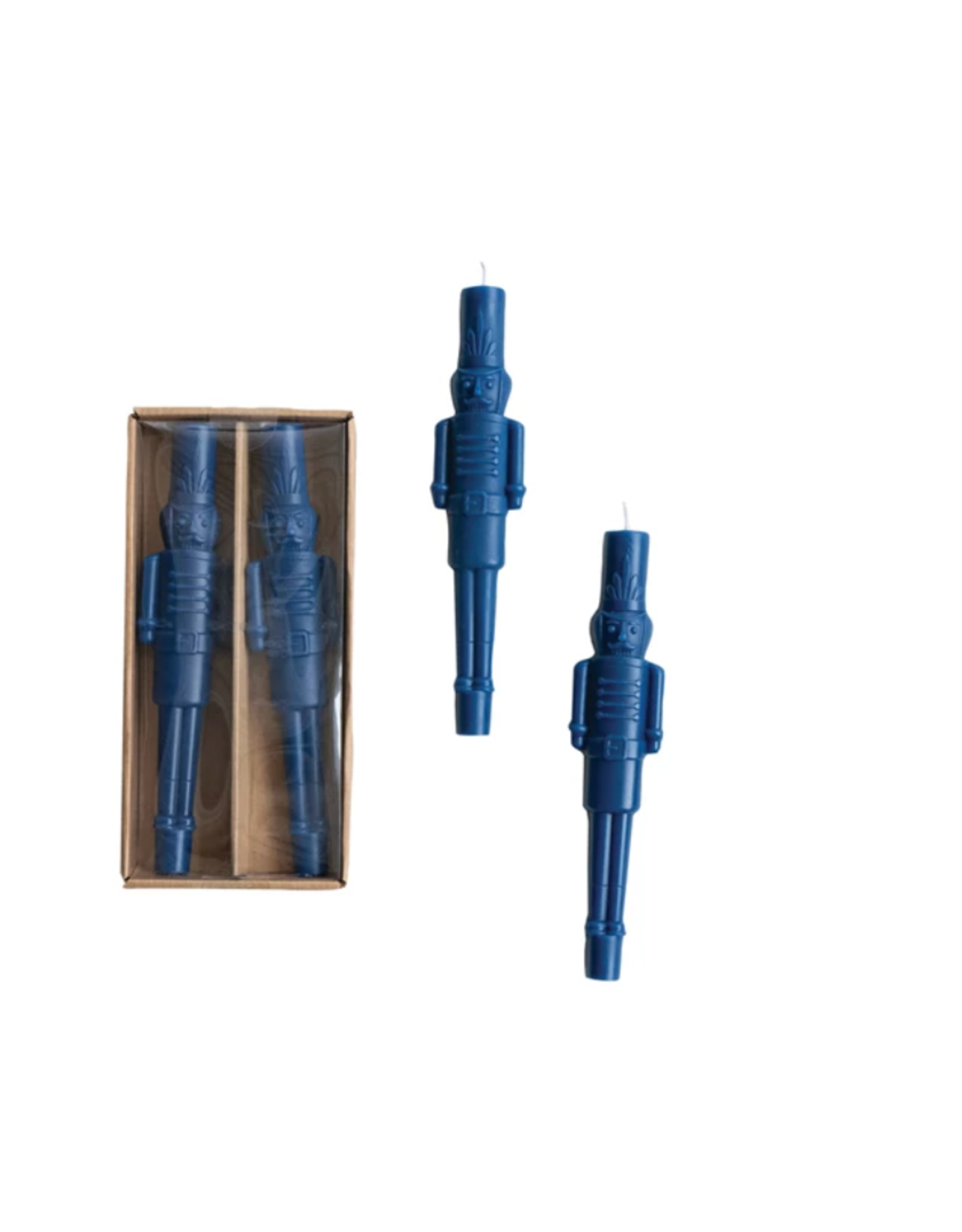 Creative Co-Op 10" Nutcracker Taper Candles