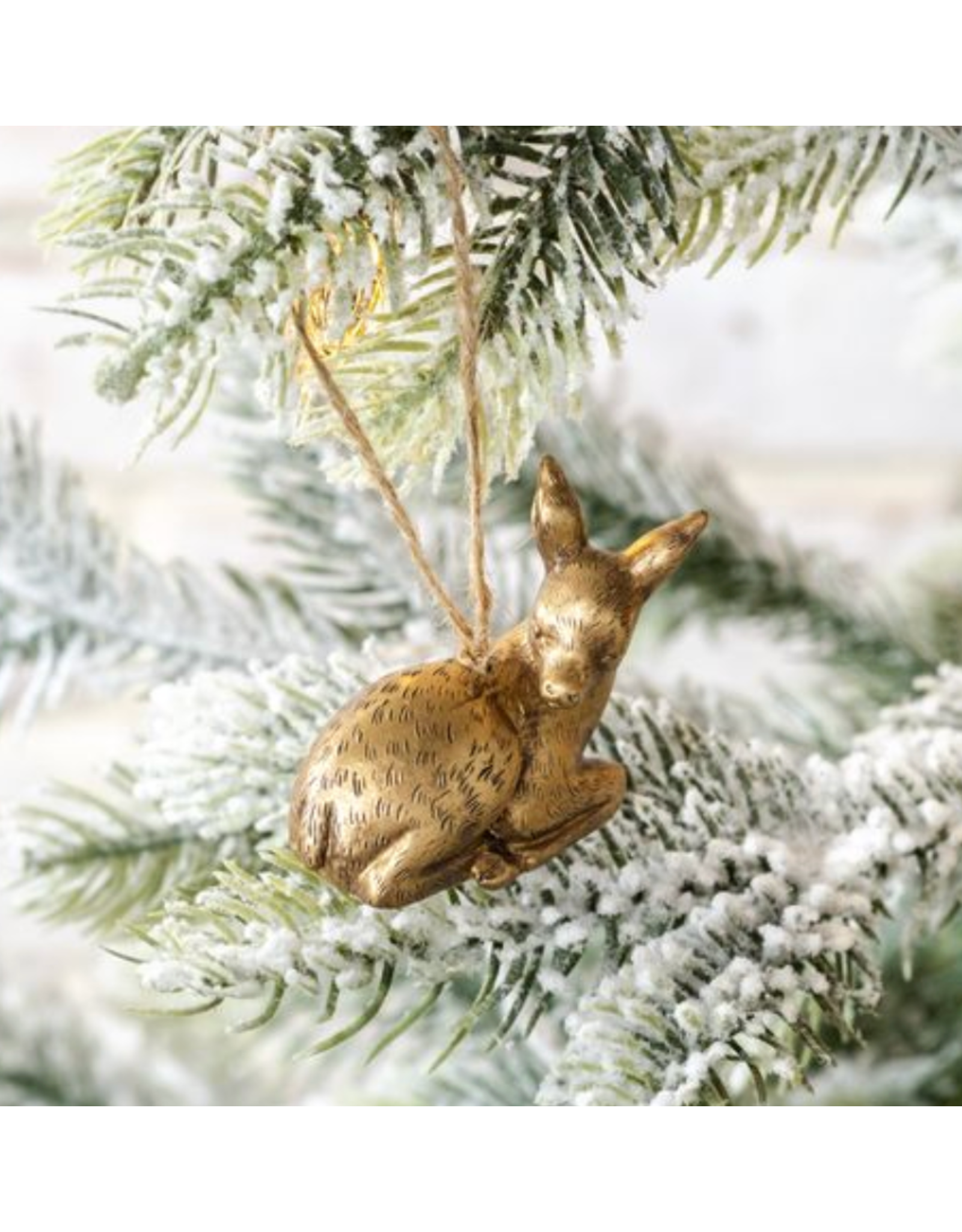 PD Home & Garden Laying Deer Ornament