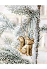 PD Home & Garden Sitting Fox Gold Ornament