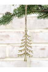 PD Home & Garden Gold Tree Ornament, 3.9"