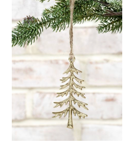 PD Home & Garden Gold Tree Ornament, 3.9"