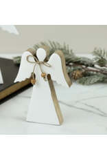 PD Home & Garden Wood Enamel Angel 6.3"