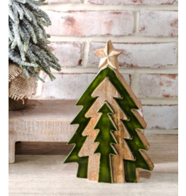 PD Home & Garden Green 3D Cutout Tree, 9.5"