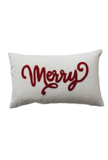 Creative Co-Op Merry Market Pillow