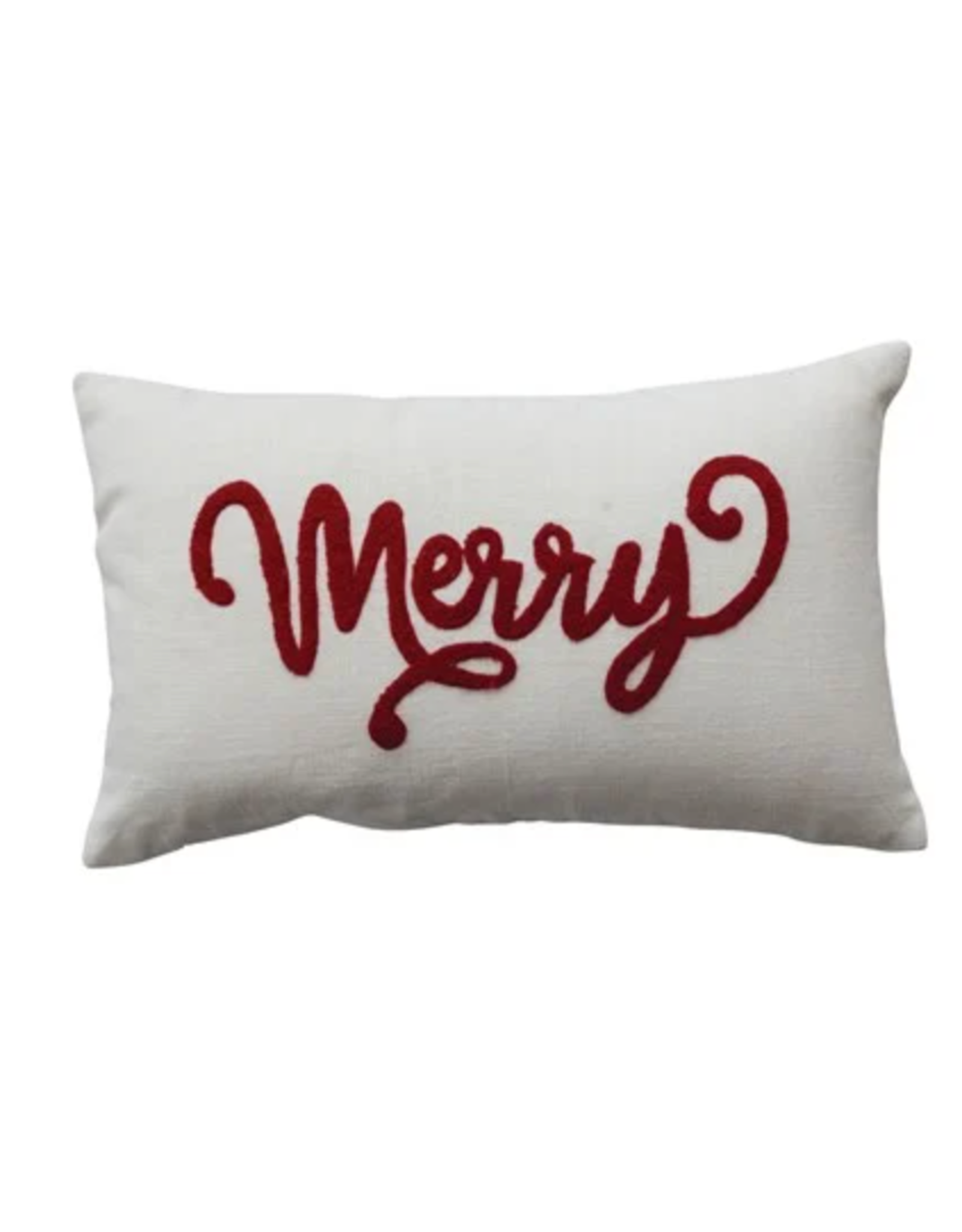 Creative Co-Op Merry Market Pillow