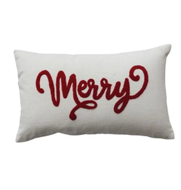 Creative Co-Op Merry Market Pillow