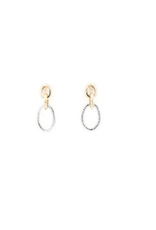 Meghan Browne Nela Gold & Silver Earring