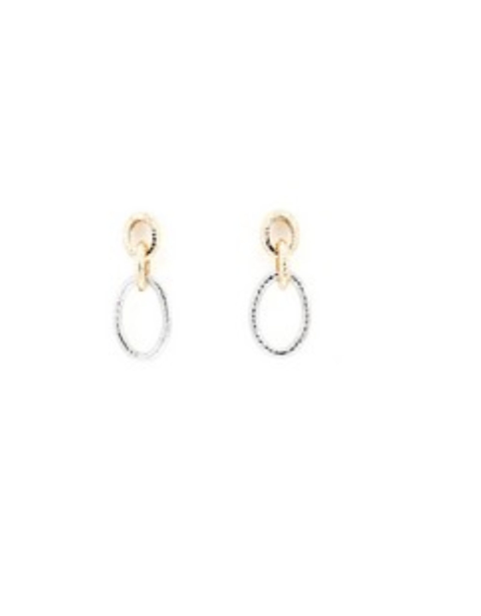 Meghan Browne Nela Gold & Silver Earring
