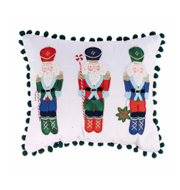 Glory Haus 3 Nutcracker Pillow