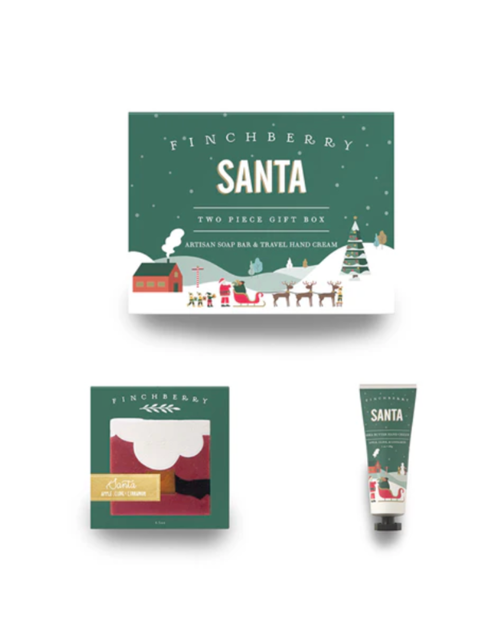 FinchBerry Holiday Gift Box, Soap & Lotion