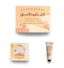 FinchBerry Fall Gift Box, Soap & Lotion, Spiced Pumpkin Latte