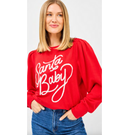 Mary Square Santa Baby Sweatshirt