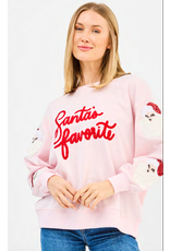 Mary Square Santa's Favorite Sweatshirt