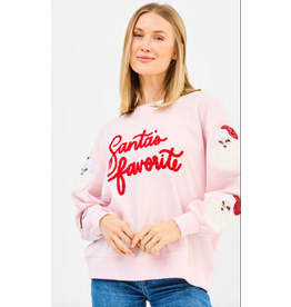 Mary Square Santa's Favorite Sweatshirt