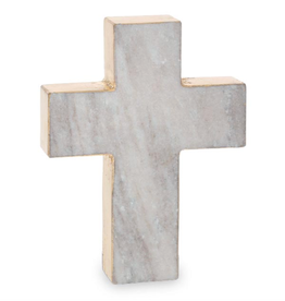 Burton & Burton Marble Cross Shelf Sitter
