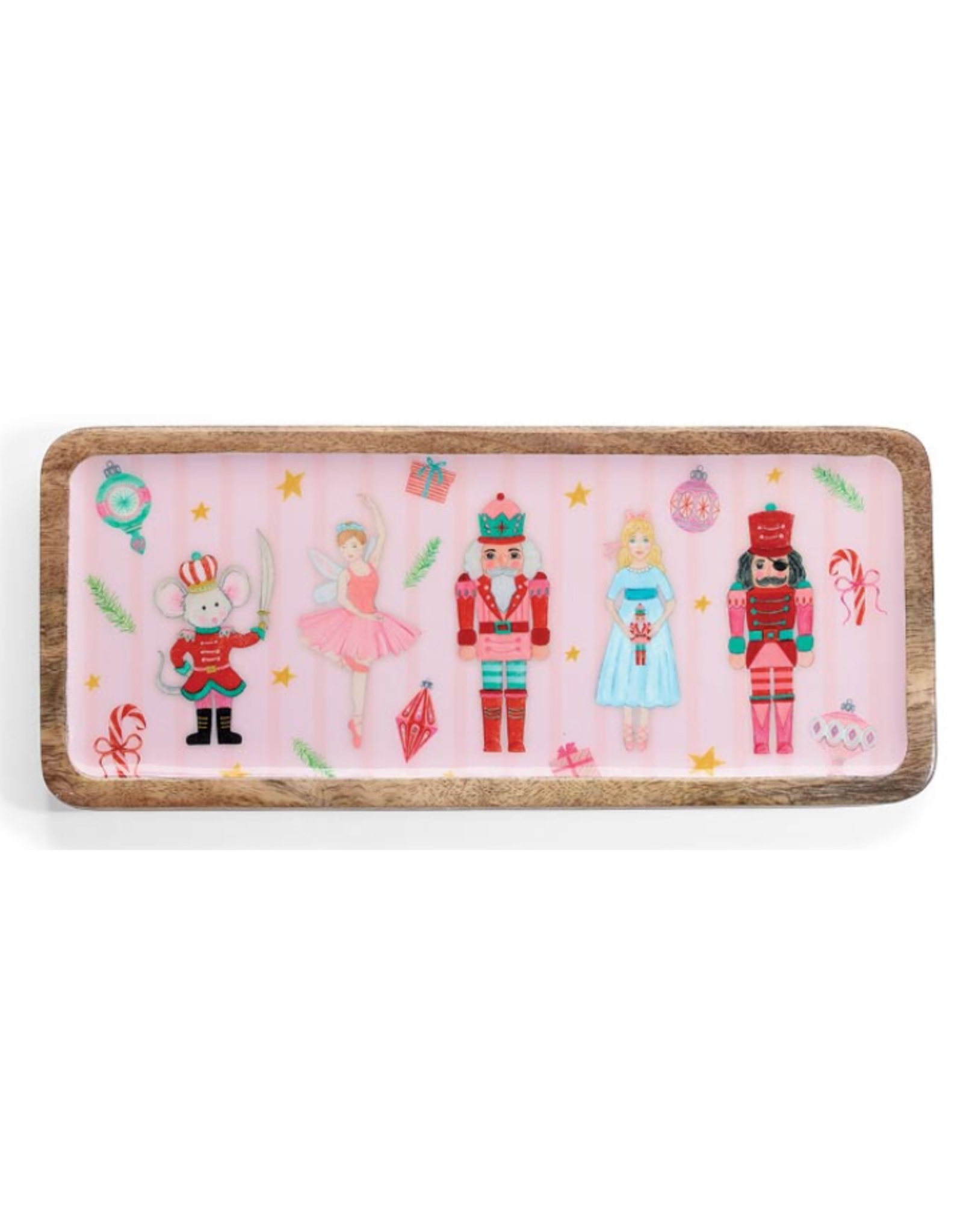 Burton & Burton Nutcracker Mango Wood Tray
