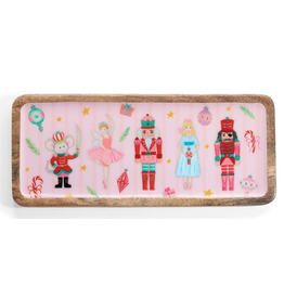 Burton & Burton Nutcracker Mango Wood Tray
