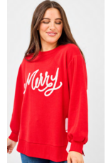 Mary Square Merry Bow Sweatshirt