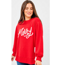 Mary Square Merry Bow Sweatshirt