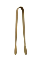 Creative Co-Op Gold Finish Stainless Steel Tongs