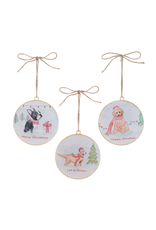 Melrose Dog Disc Ornament