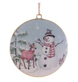 Melrose Iron Disc Ornaments